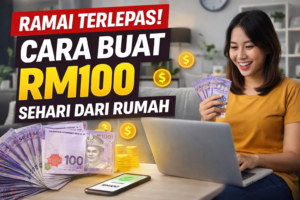 Ramai Terlepas! Cara Buat RM100 Sehari Dari Rumah